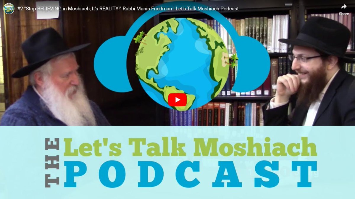 ThinkWorldShift's tweet image. youtube.com/watch?v=Xvj8ZS…

Episode #2 Stop "BELIEVING" in Moshiach; It's REALITY! | Rabbi Manis Friedman | The Let's Talk Moshiach Podcast #LetsTalk #worldpeace #future #LetsMakeItHappen!