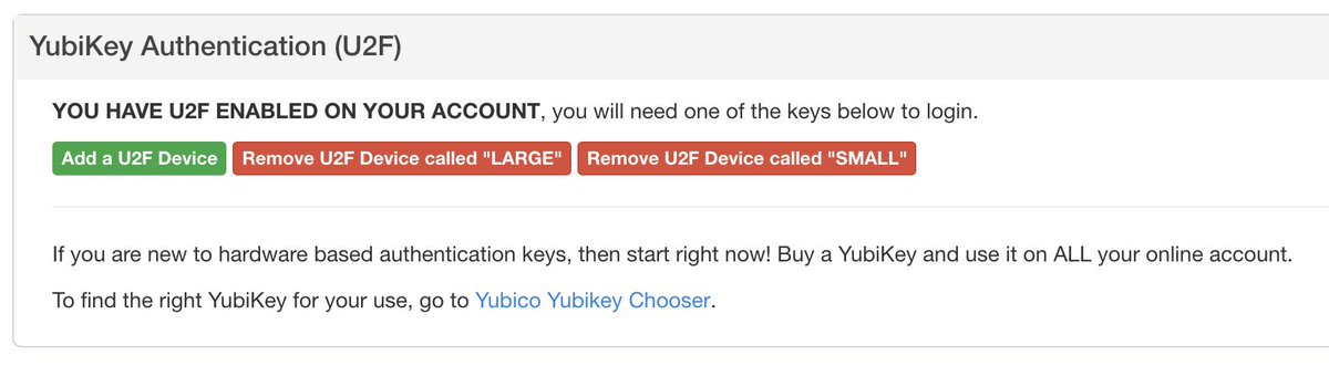 mywpguru's tweet image. From today, you can now use MULTIPLE U2F devices (like @Yubico keys) on a single mySites.guru account to secure your account. #myjoomla