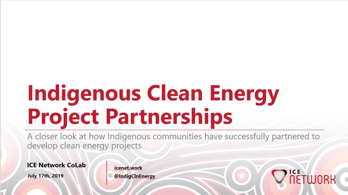 Have you registered for our latest @IndigClnEnergy CoLab? It's happening this Wednesday at 1PM EDT and is on Off-Grid clean energy projects, with a focus on partnerships between Indigenous Communities and external partners. Register here: register.gotowebinar.com/register/17232…