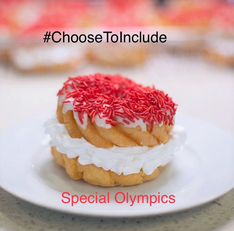 Global day of inclusion Saturday, July 20th. Get a special Olympics donut at Tim Hortons and proceeds will go to Special Olympics Canada 🇨🇦. Meet local North Bay athletes at Mckeown and Lakeshore locations. Post a pic with #ChooseToInclude #northbay #timhortons