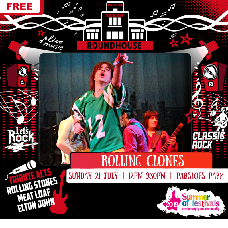 lbbdcouncil's tweet photo. The Roundhouse Music Festival is this Sunday at Parsloes Park! FREE ENTRY event featuring great Rock n Roll tribute acts, including the mighty @RollingClones - For more info: https://t.co/5yflttFCLX #rollingstones #rocknroll https://t.co/pcoE1pLPYZ