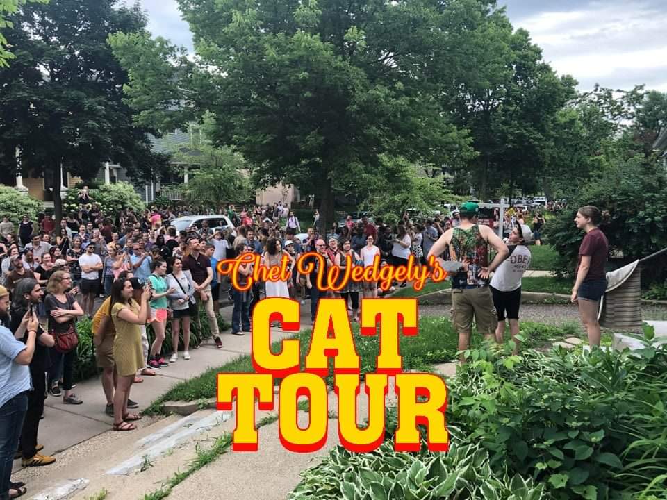 Wedge LIVE!™ on Twitter "Chet Wedgely's Cat Tour is going on the road
