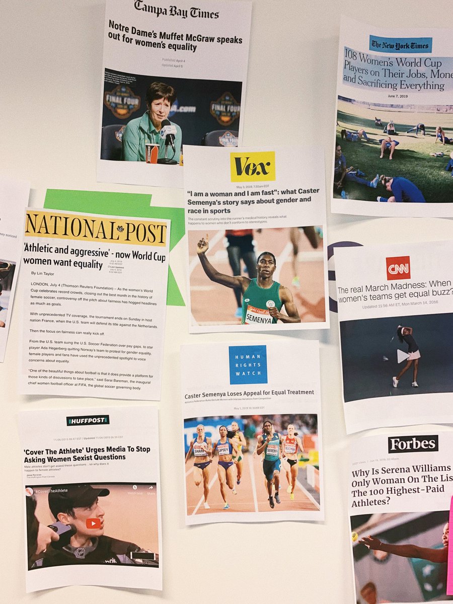 Prepping for a meeting with @CAAWS like... 🏃‍♀️⚽

#RepubliClient #WomenInSports #CAAWS #ClientLove