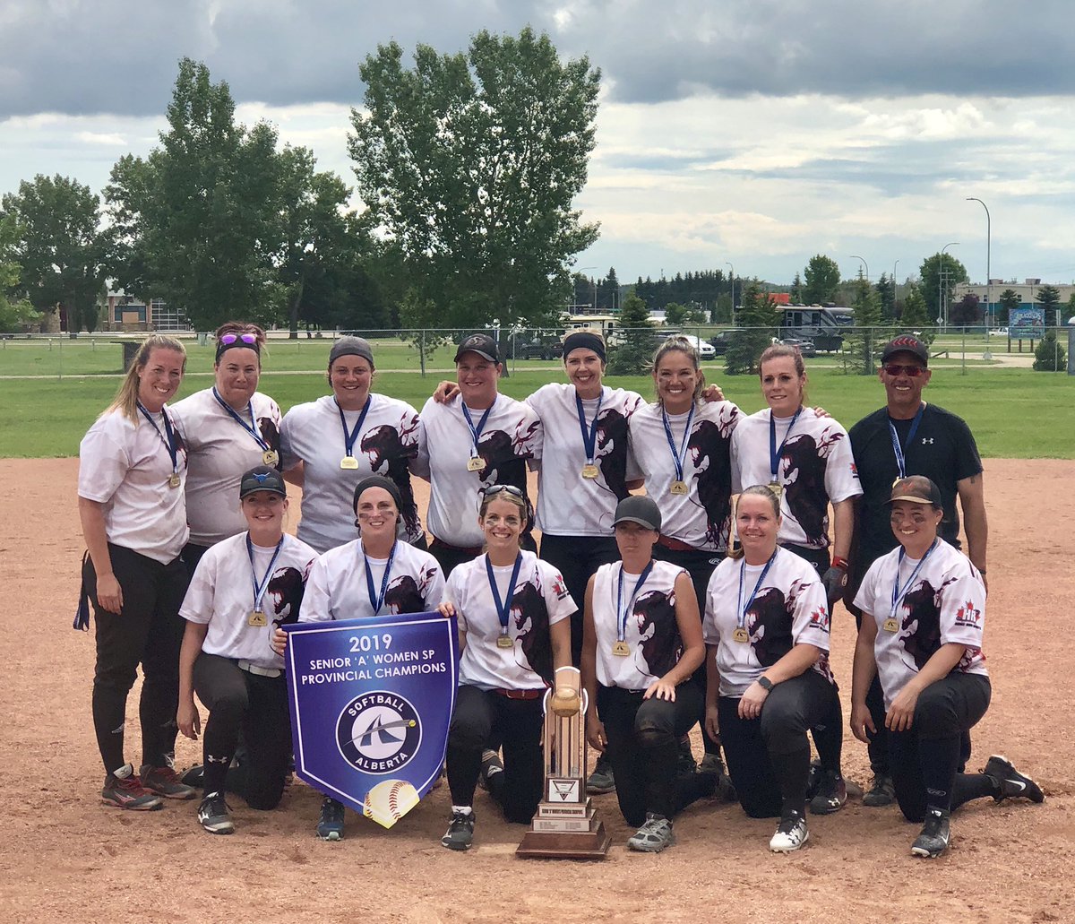 SoftballABSP's tweet photo. 2019 Senior A Women’s Slopitch Provincial Champions - Carnage https://t.co/ABAd5z4T8n