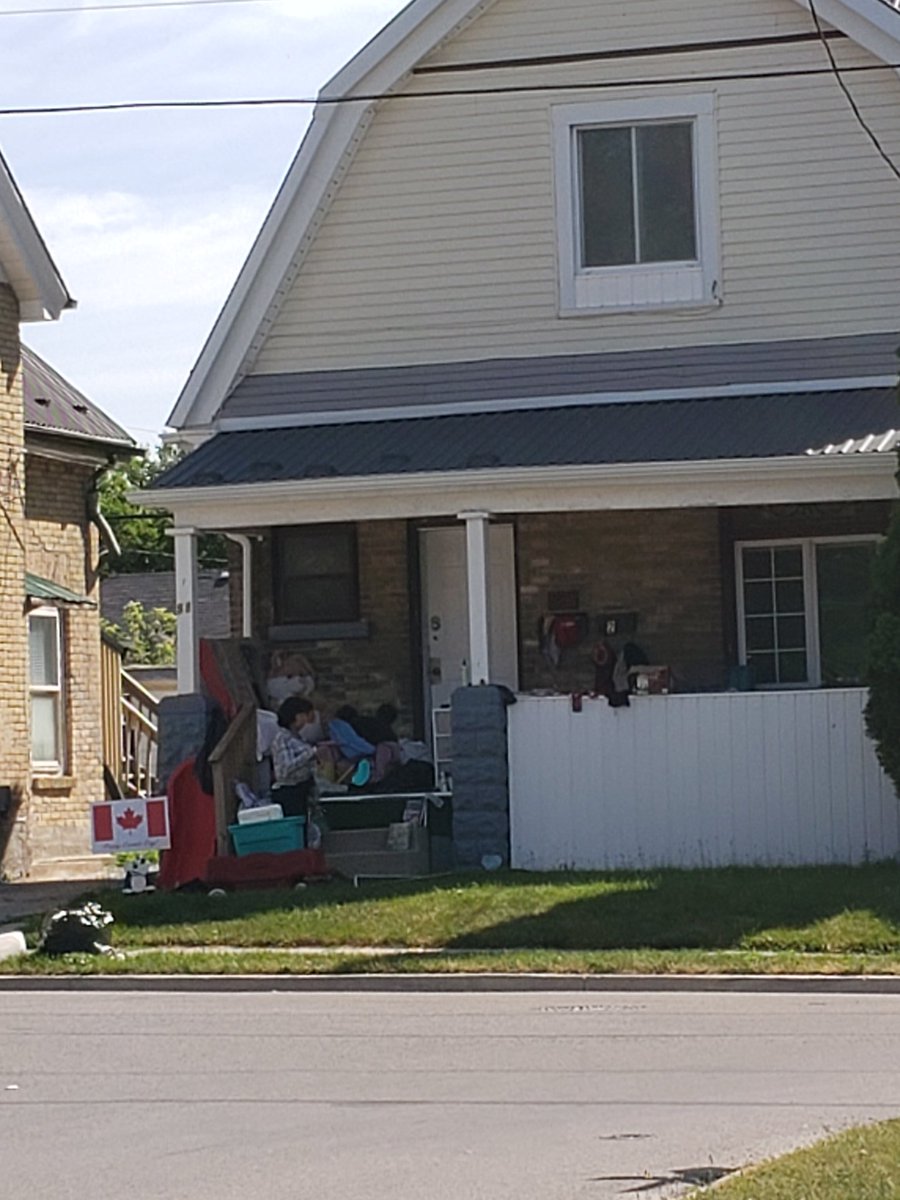 Hi <a href="/lpsmediaoffice/">London Police Service ON</a> , Nadine is back and she has taken over someone's porch. Is there anything you can do now?