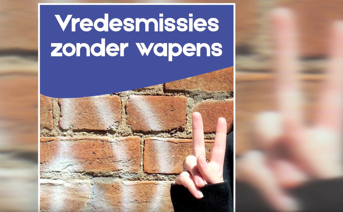 Save the date! 2 oktober 2019, vijfde editie van het Vredessymposium, dit jaar in Nijmegen. Thema: Investeer in Vrede, succes gegarandeerd!