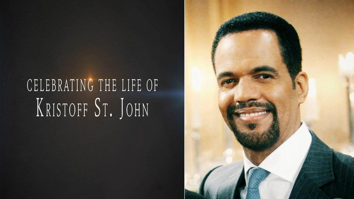 Happy Heavenly Birthday Mr. Kristoff St John R.I.P.   