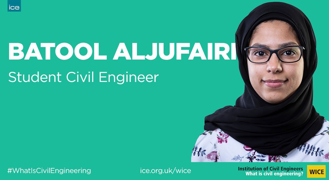 ukrphysics's tweet image. RT @ICEYorksHumber: &apos;I love coming into work because of the feeling that there’s is more for me to learn, more #technologies to use, more that I can do, and another generation of #CivilEngineers to inspire.&apos;

Batool Aljufairi for #WhatIsCivilEngineering
…