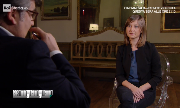 In 8 minuti presento il mio libro 'Spazi Fuori dal Comune' in un'intervista per <a href="/RaiStoria/">Rai Storia</a> fatta durante <a href="/BiennaleDemocr/">Biennale Democrazia</a> a #Torino. 
A questo link su RaiPlay: raiplay.it/video/2019/06/… … <a href="/EU_Commission/">European Commission</a> <a href="/MSCActions/">Marie Skłodowska-Curie Actions</a> <a href="/iuav/">Università Iuav di Venezia</a> <a href="/MasterURISE/">Master U-Rise - Università Iuav di Venezia</a>