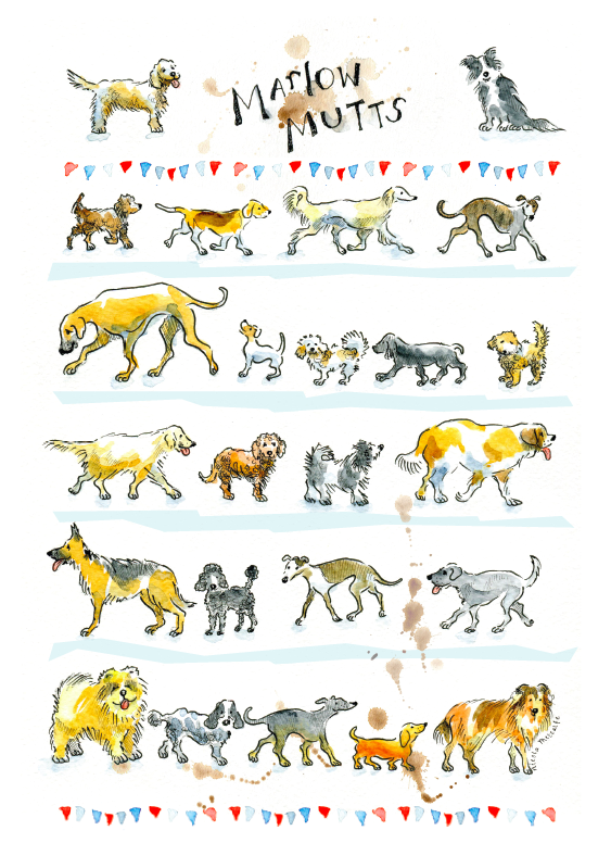 MetcalfeNic's tweet photo. Coming soon as prints/cards. Can you spot your mutt? https://t.co/EgvikLdO86