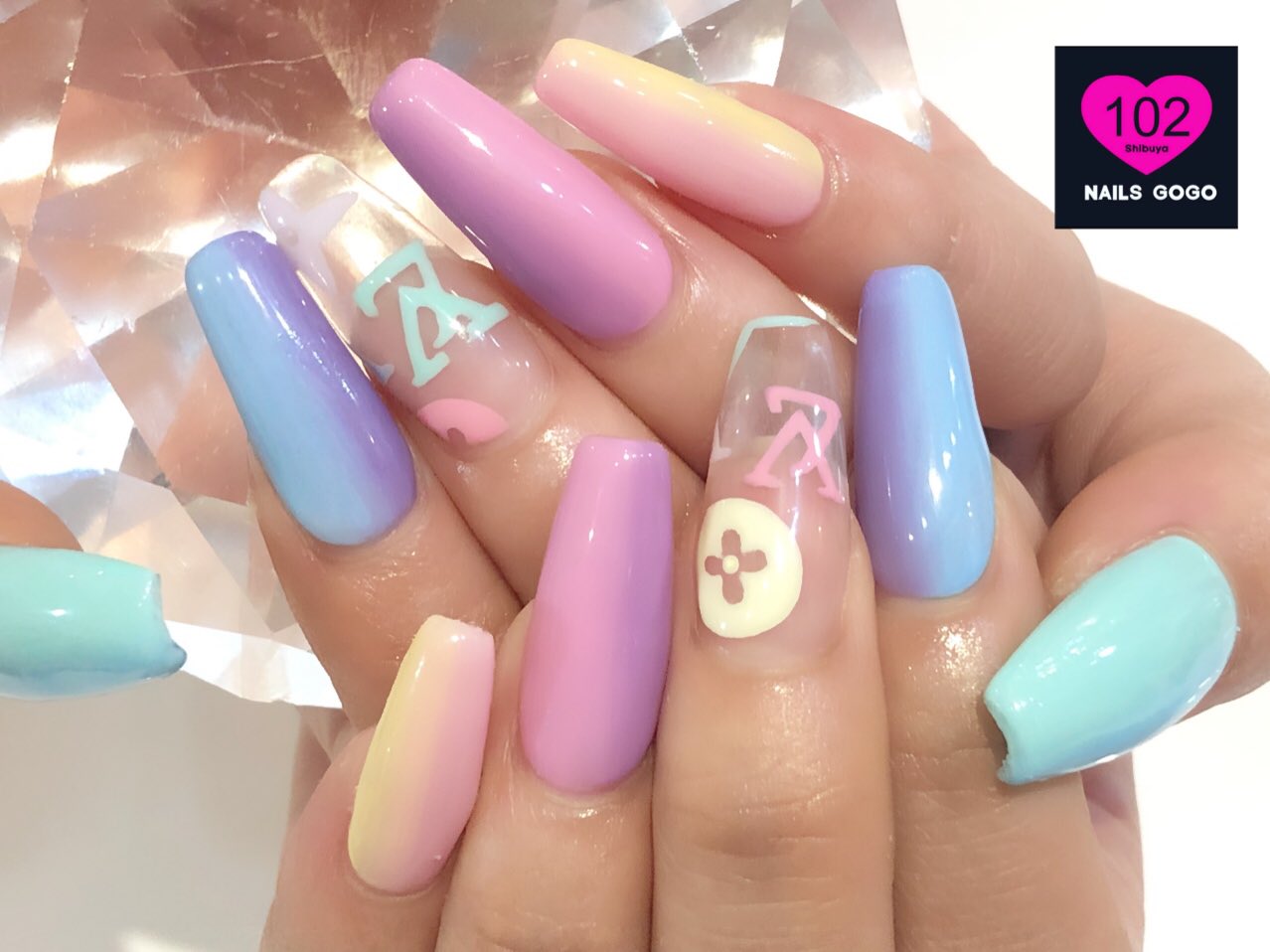 Nailsgogo 渋谷センター街 ネイルサロン 03 5728 4343 こんにちは ご紹介 ネイルは レインボーネイル パステルネイル ヴィトンネイル お待ちしてます 渋谷ネイルサロン 渋谷ネイル スカルプネイル ネイルデザイン やり放題 フットネイル