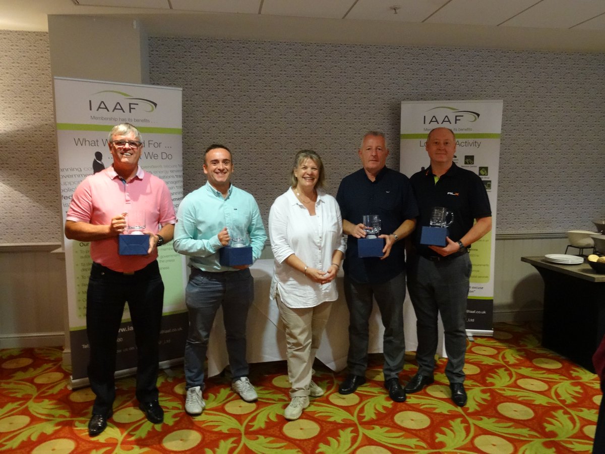 IAAF_Ltd's tweet photo. What a fantastic day last week @WorsleyPark for our annual Golf Day in aid of @BenSupport4Auto. Here are some of our winners' pics. See you at The Abbey, Redditch on Aug 15 #ben #charity #golf https://t.co/oxhzfBuAhy