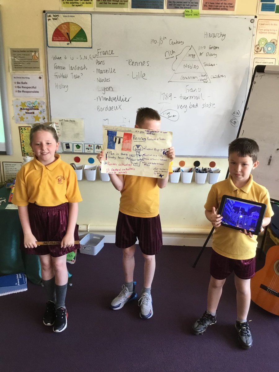 CTKLiverpool6's tweet photo. We’ve been researching cities in France and presenting them to the class #jigsawlearning #frenchday🇫🇷 https://t.co/Geaj4tVbqX