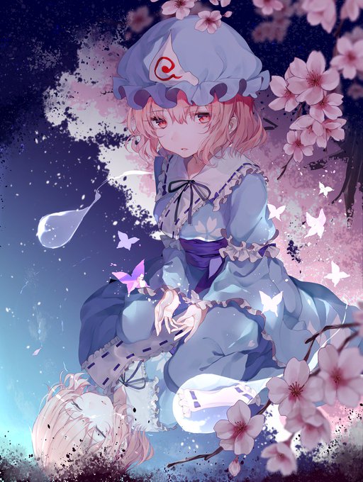 行寺幽々子のtwitterイラスト検索結果 古い順
