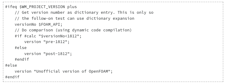 openfoam's tweet image. Create even more flexible setups with the new support for dictionary conditionals in #OpenFOAM #CFD #v1906 bit.ly/32pmVtX