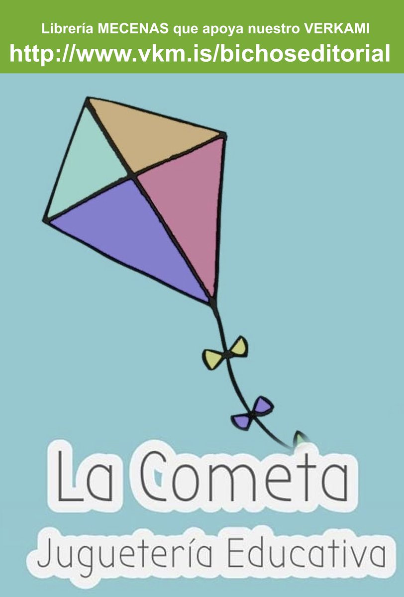 La Cometa un sitio con encanto, creado con mucho amor🥰 que nos apoya en éste Verkami ¡Muchísimas gracias!🥰😍 ¡Tú también puedes hacerlo! ✅vkm.is/bichoseditorial ✅ ¡Corre, sólo quedan 5 días!