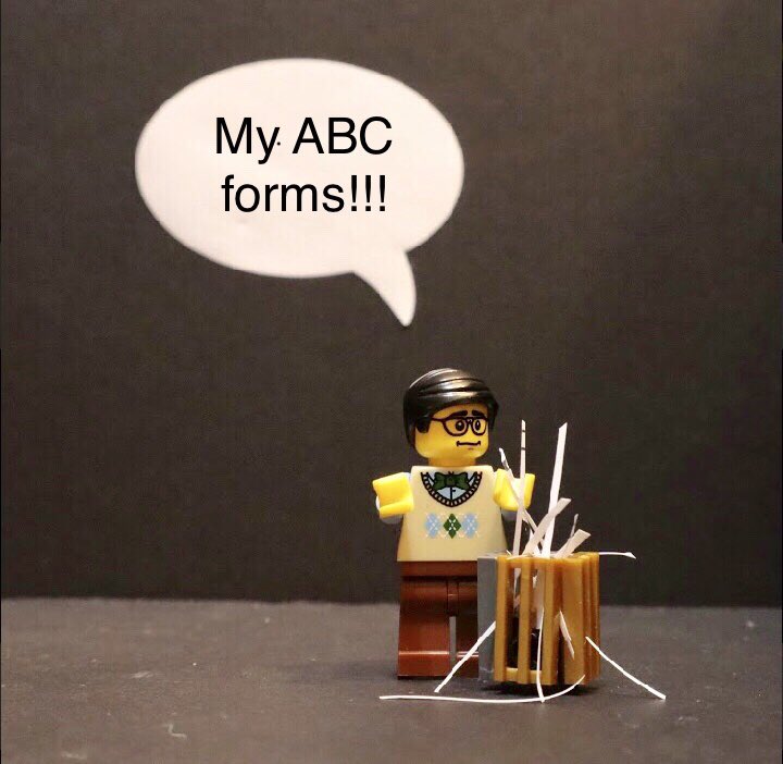 BytesWise's tweet image. Ethical Enquiry: John has accidentally shredded his ABC forms before he has processed them. What should he do? 
a) document the breach within his own systems 
b) complete a self assessment to see if it is reportable to the ICO
c) he needs to do both

#aba #abaethics #bcba