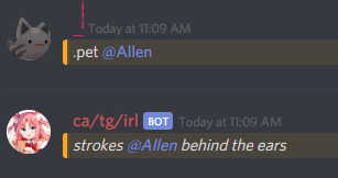 AllenTear's tweet photo. Nervere pet me OwO https://t.co/CiTdAhObBk