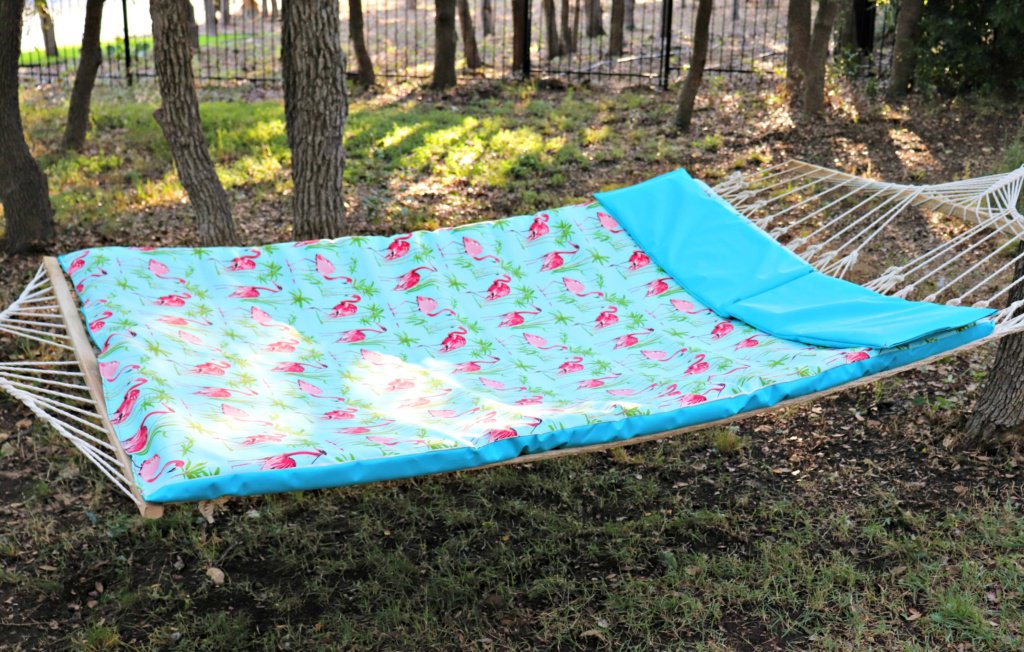 It’s almost impossible to relax in a rope hammock!  Make your time spent outside more relaxing with a cushiony mat.  This easy to make project will turn your rope hammock into a comfy outdoor bed.  NuFoam is perfect for outdoor use!

ow.ly/NHBz50uRNVL