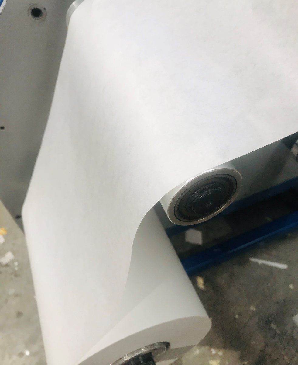 This soap wrap is being cut down before it heads for printing. The material is light and has a great texture. If you would like to see a sample, contact us: bit.ly/contactPL

#premierlabels #soapwrap #printedsoapwrap #glasgowlabels #freesamples #bespokeprinting