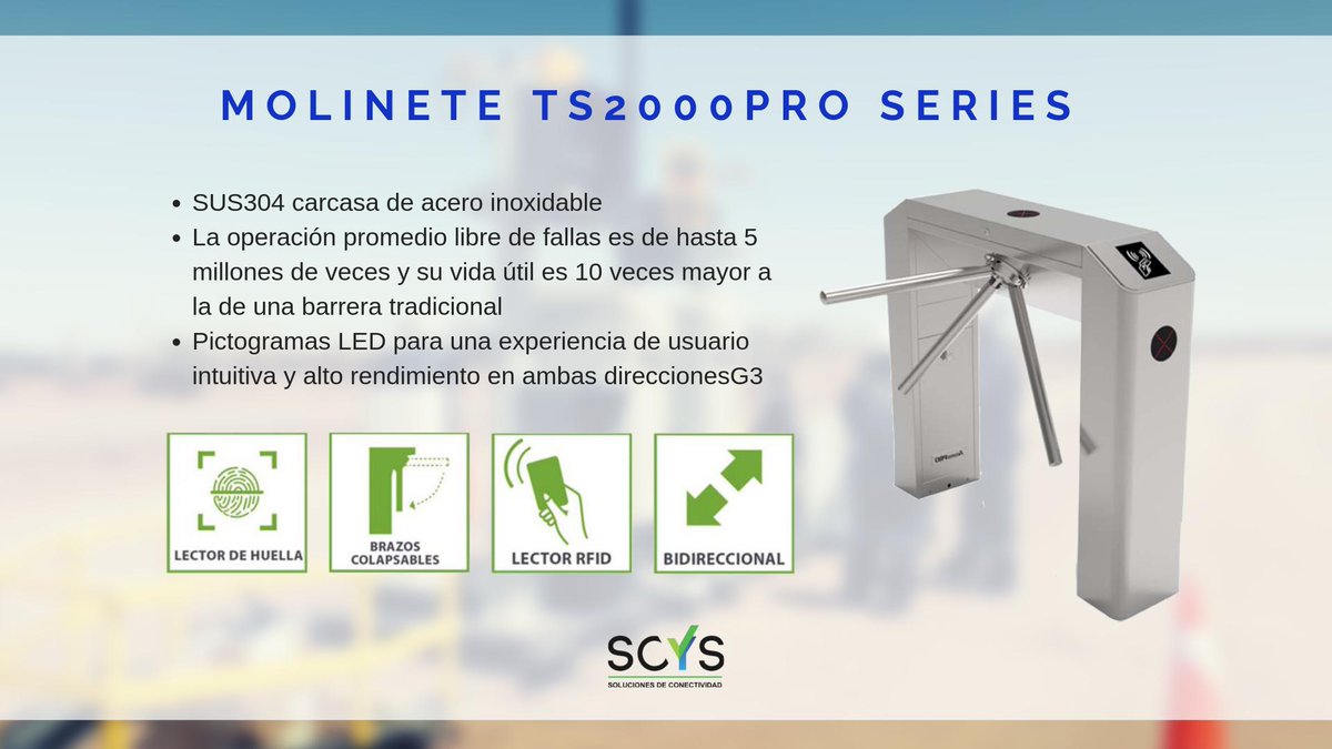 ScysArg's tweet photo. Nuestra serie de Molinetes Pro, representa una forma clasica y segura de proteger sus instalaciones. Utilizados en ambientes interiores y exteriores bajo protección. Solución ideal y económica para edificios, oficinas y otros usos similares.  SCYS. https://t.co/tvl9j8wYIZ