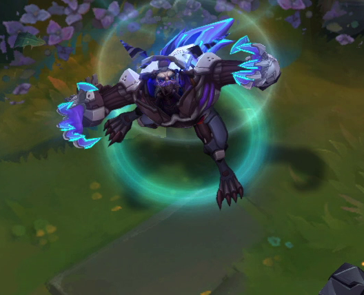 Skinspotlights Warwicks Not Human Warwick Isn T Allowed A Project Skin Why Does He Have A Face Then