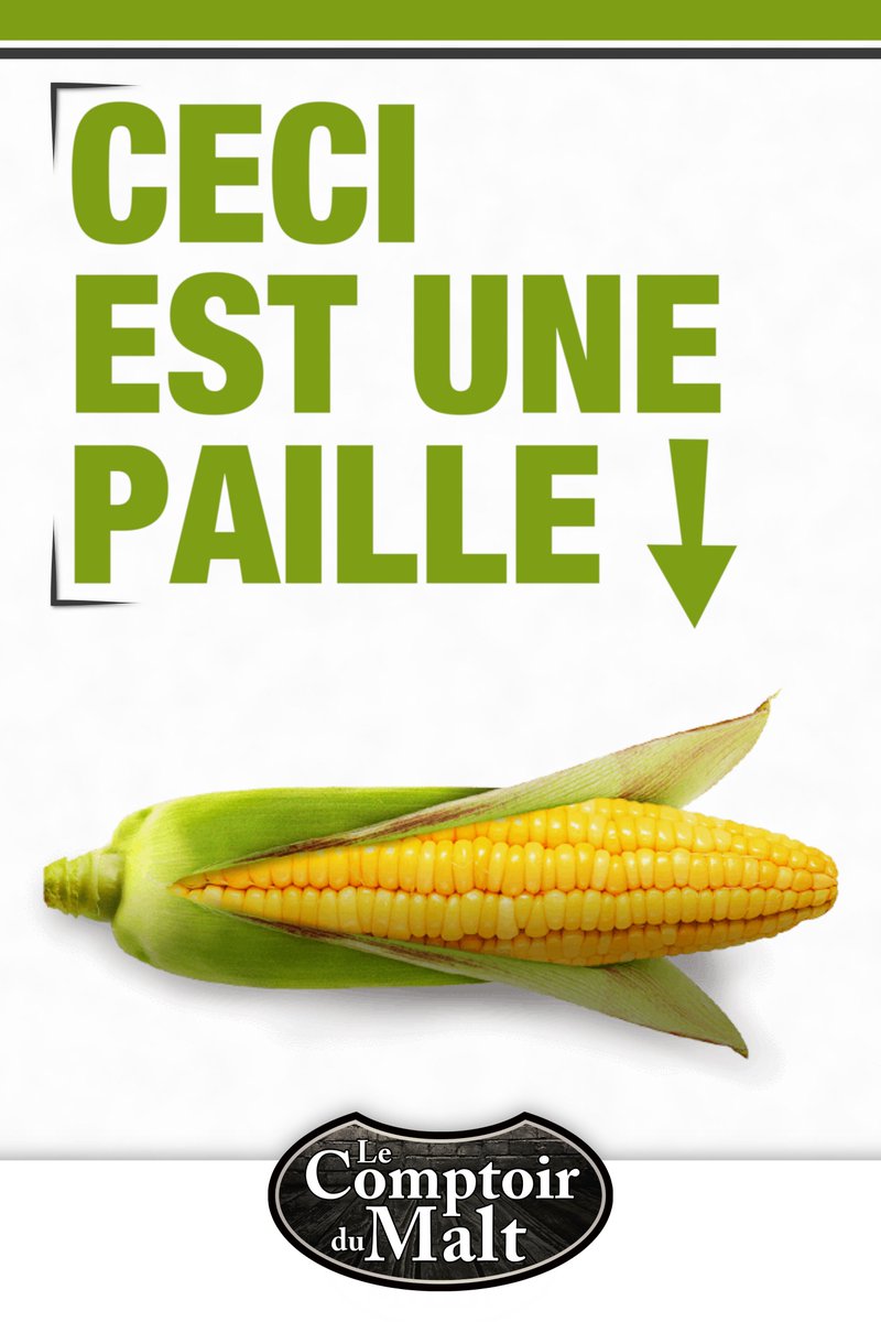 #STOPpailles OUI, ceci est une (future) paille 😁 Commente et like si tu penses qu'il est possible de boire avec un épis de maïs 🌽