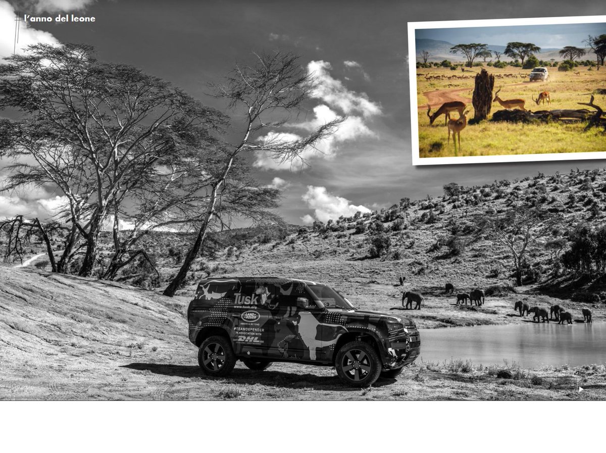 cheautomagazine's tweet photo. Il concept Land Rover Defender impegnato in test e in uno speciale progetto in Kenya! #landrover #landroverdefender #cheauto #cheautomagazine https://t.co/USv75FapMf