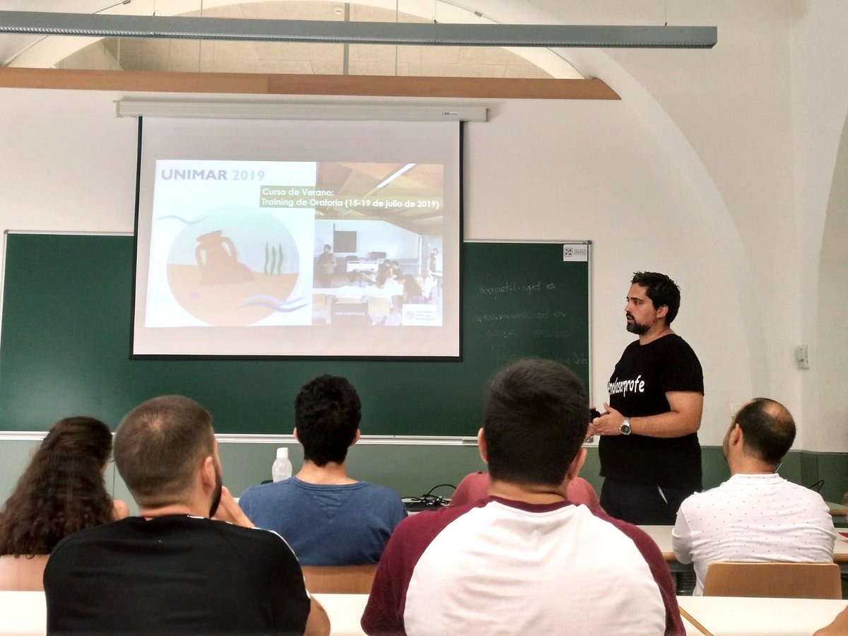 molaserprofe's tweet photo. Arranca el Trainig de Oratoria en @UPCTnoticias y @unidelmar. Mañana, oratoria y argumentación con miembros del @ClubdedebateUMU.

https://t.co/YoEoNJU1q2

#molaserprofe https://t.co/OTmCJpNesX