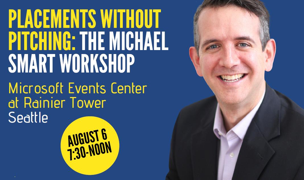 PRSAPugetSound's tweet photo. Space is filling fast for our upcoming workshop with media relations guru Michael Smart, "Placements Without Pitching." Get more information, and register, here: https://t.co/KyHNxQxN5X. https://t.co/MKlt5X8EyH