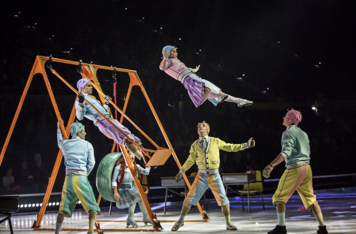 spectrumcenter's tweet photo. It’s going to be a cold time at Spectrum Center 🥶❄️🥶❄️

@Cirque meets ice for the first time! Don't miss #CRYSTAL, the experience that combines skating and acrobatics. Playing from July 17-21 at #SpectrumCenter Charlotte! https://t.co/CElUkCoBxG