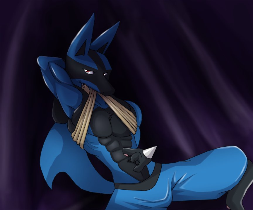 "come here ladies, I don't bite, maybe"aura the lucario age:...