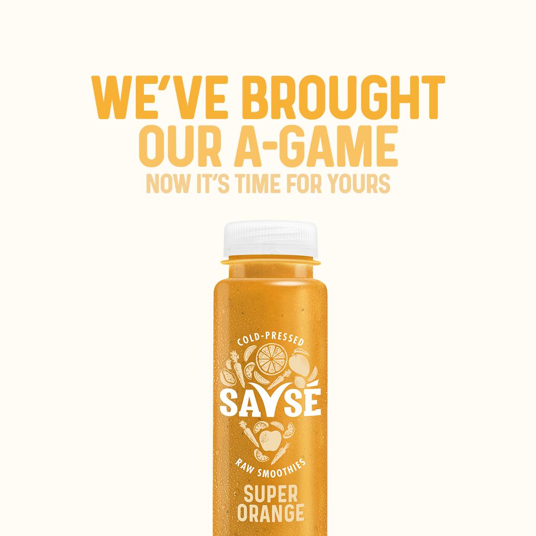 Super Orange contains 44% of your daily vitamin A, which is good for your eyes and immune system. Making sure you can always bring your A-game. #SuperOrange #Smoothie #VitaminA #ColdPress #NeverHeated