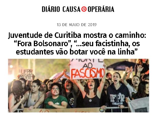 Ver imagem no Twitter