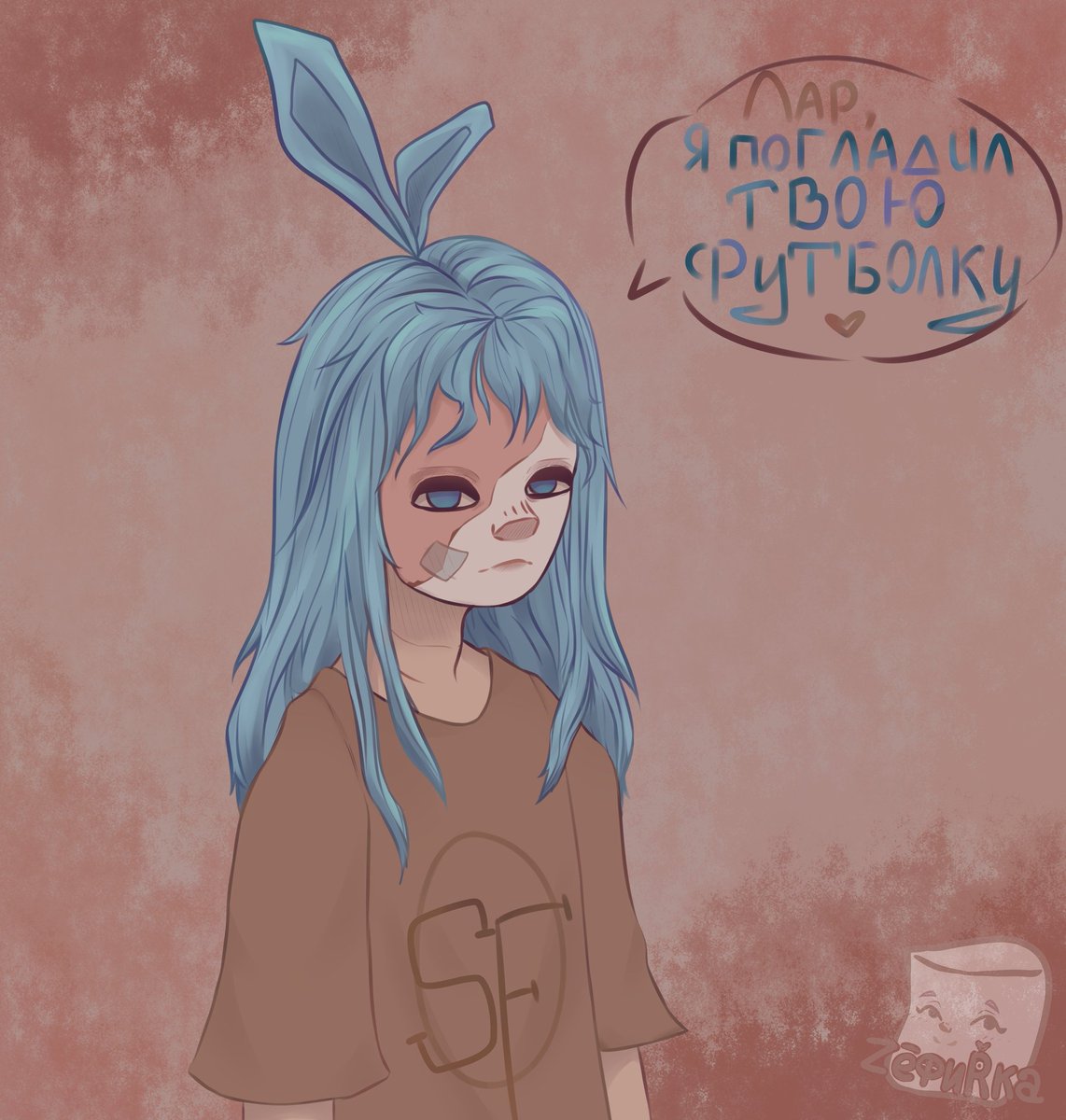 X \ Курлыкающий Банан على X: "ФанАрт по Салли Фейс #арт #СаллиФейс #диджиталарт https://t.co/dO1sTBYvUS"