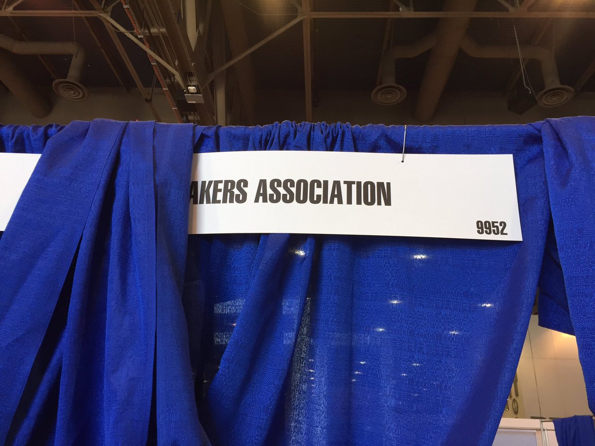 FoxWoodworking's tweet photo. I’ll be spending a few hours a day here during AWFS. Come see me or one of my fellow Cabinetmakers Association board members and learn about and join the CMA. #procabinetmaker #AWFS https://t.co/ZjVG9OEXoO