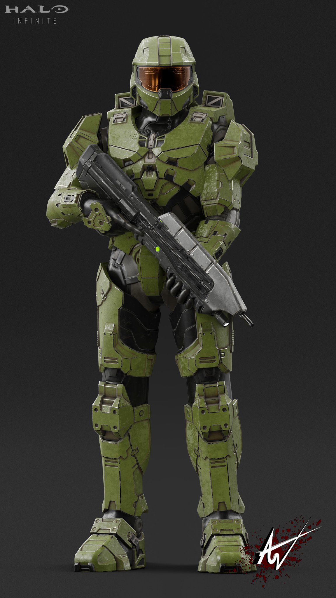 Get Halo Infinite Armor Concept Art Gif - Klick PNG