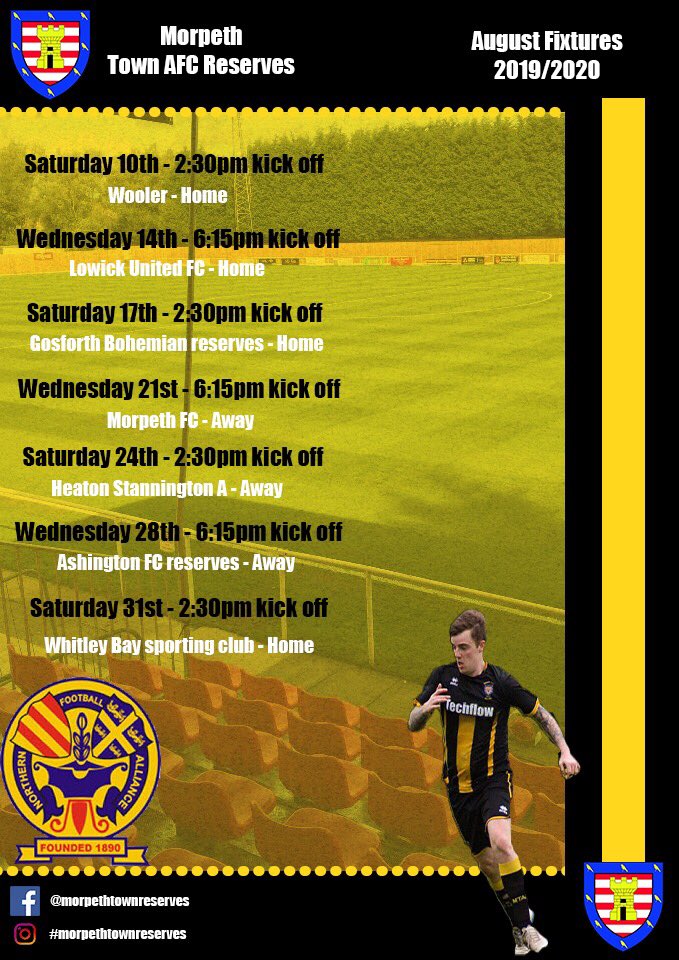 Morpeth Town Reserves (@morpethtownres) on Twitter photo 