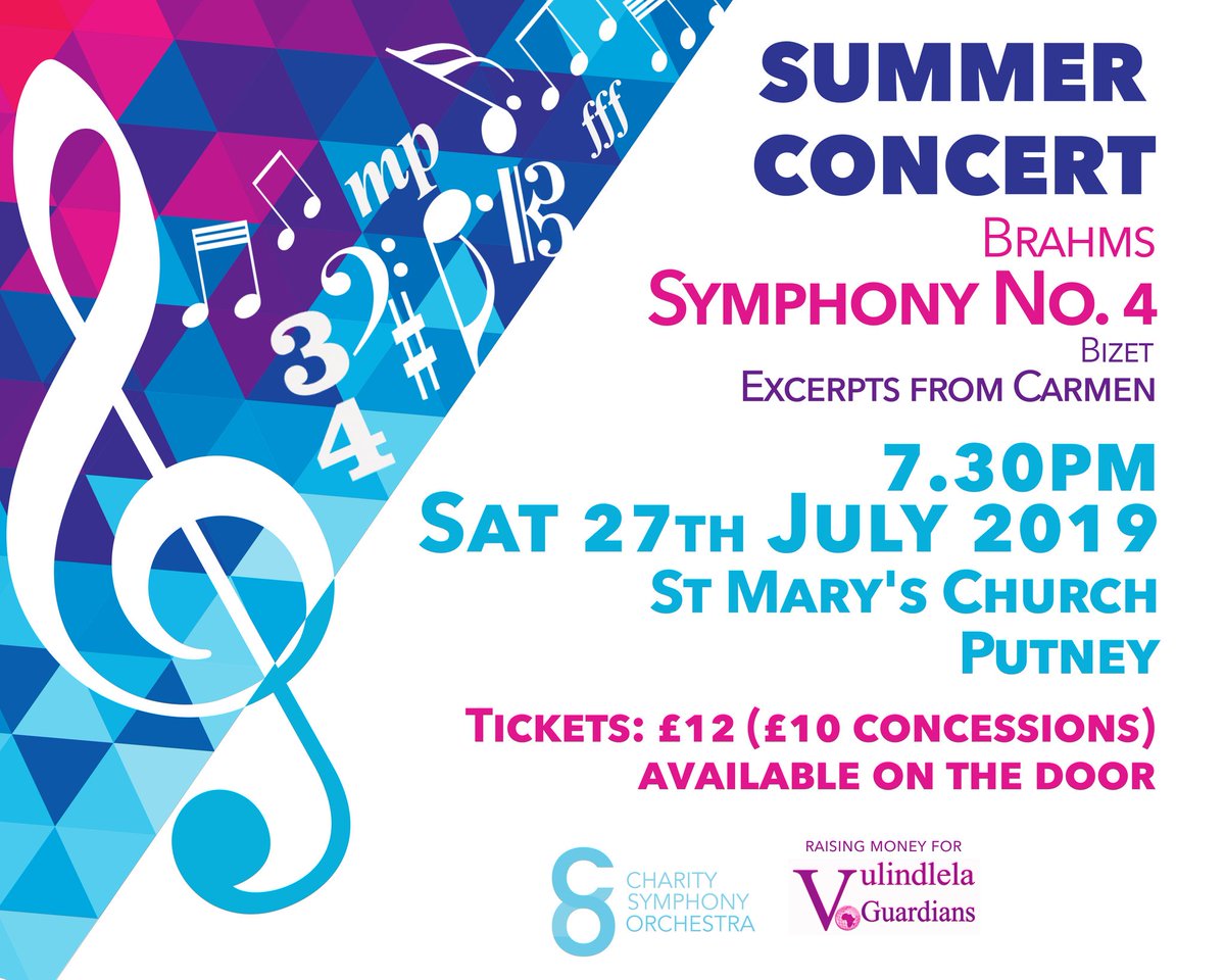 #violin players!! Come out, come out, where ever you are!!
<a href="/CharitySymphony/">Charity Symphony Orchestra</a> could do with some help at the next concert on 27th in #Putney #London 
#Fundraising #LiveMusic #Brahms #Bizet