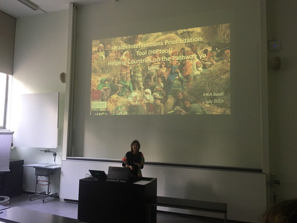 Prof. Skordis presenting HIPtool for #prioritysetting and benefits package #design at #iHEA2019 today @JSkordis @DCPThree @gatesfoundation @UCLMScHEDS @UCLGlobalHealth