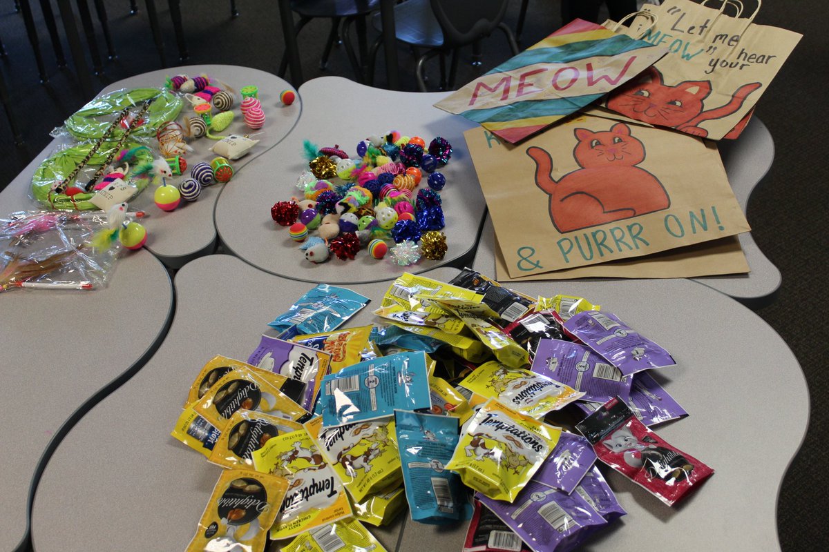 autum915's tweet image. Liberty students completed 52 adoption kits - hand-made fleece blankets, treats, and toys - to be distributed to local animal shelters in Binghamton and Endicott this Thursday.   #LearningEmpathy @BinghamtonCSD @Kevin_Richman  @nmatz10 @Bernard06044397 @UECSDTigers @theLibertyBU