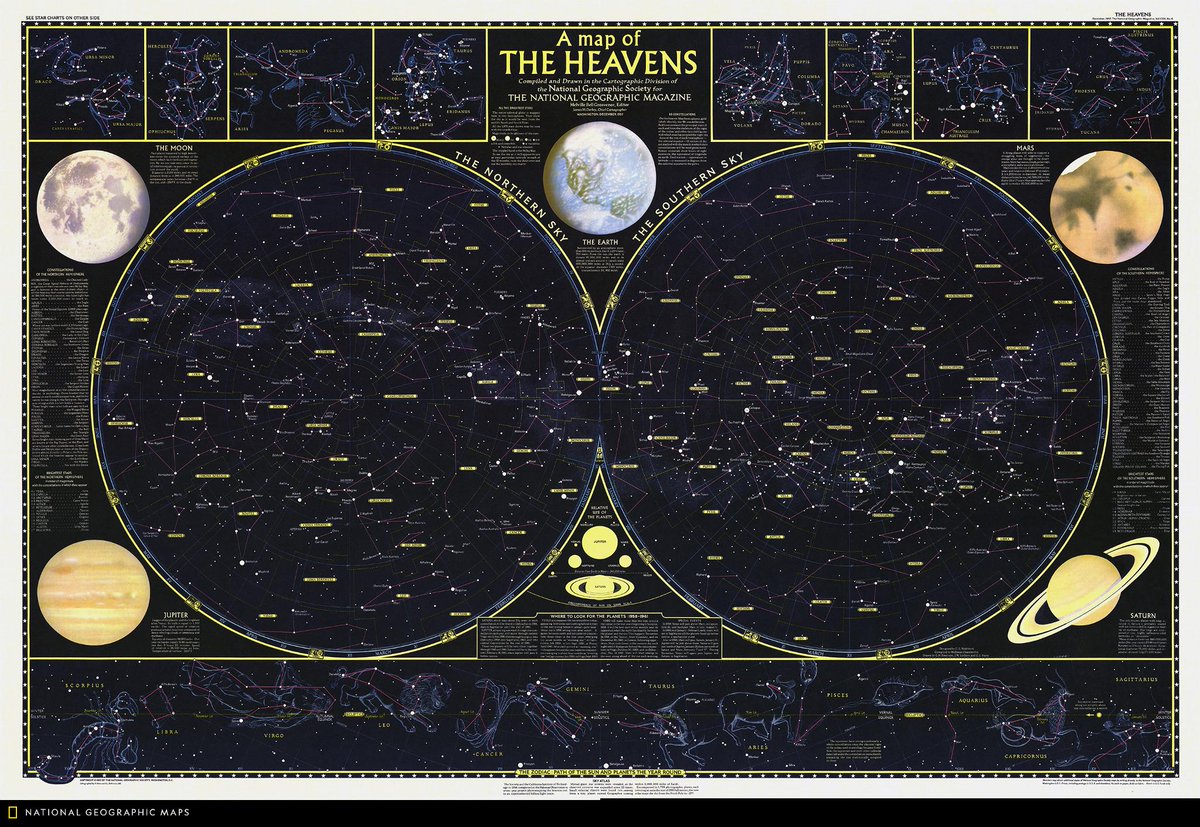 Southern Sky Star Chart