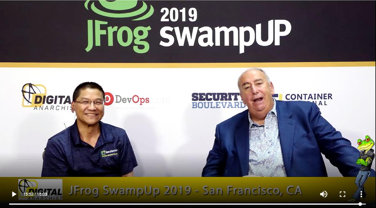 Interview with Container Journal, Alan Shimel, and NeuVector, Michael Ka. More on Container Security! See video here: lnkd.in/gYpgSuA #ContainerSecurity #RunTimeSecurity #Kubernetes #VulnerabilityScanning #Istio #ServiceMesh #DPI #Layer7Firewall #Xray #JfrogArtifactory