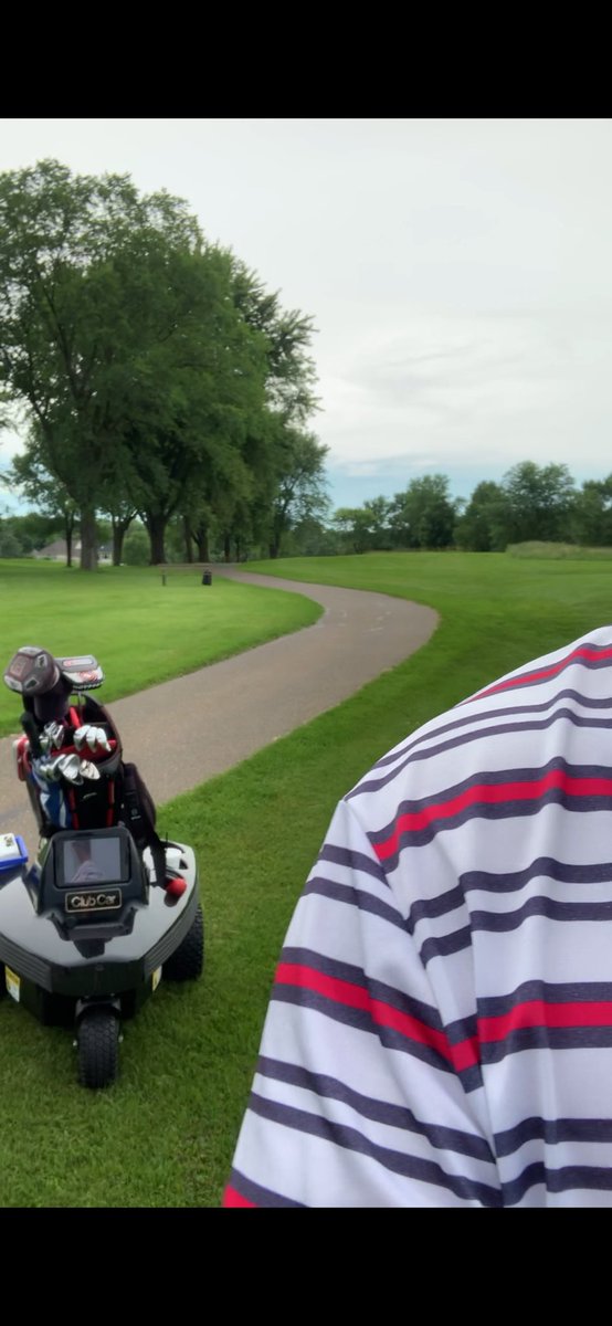 Great way to stay cool while walking and golfing #mymorning ⁦<a href="/Ali_Lucia/">Ali Lucia</a>⁩