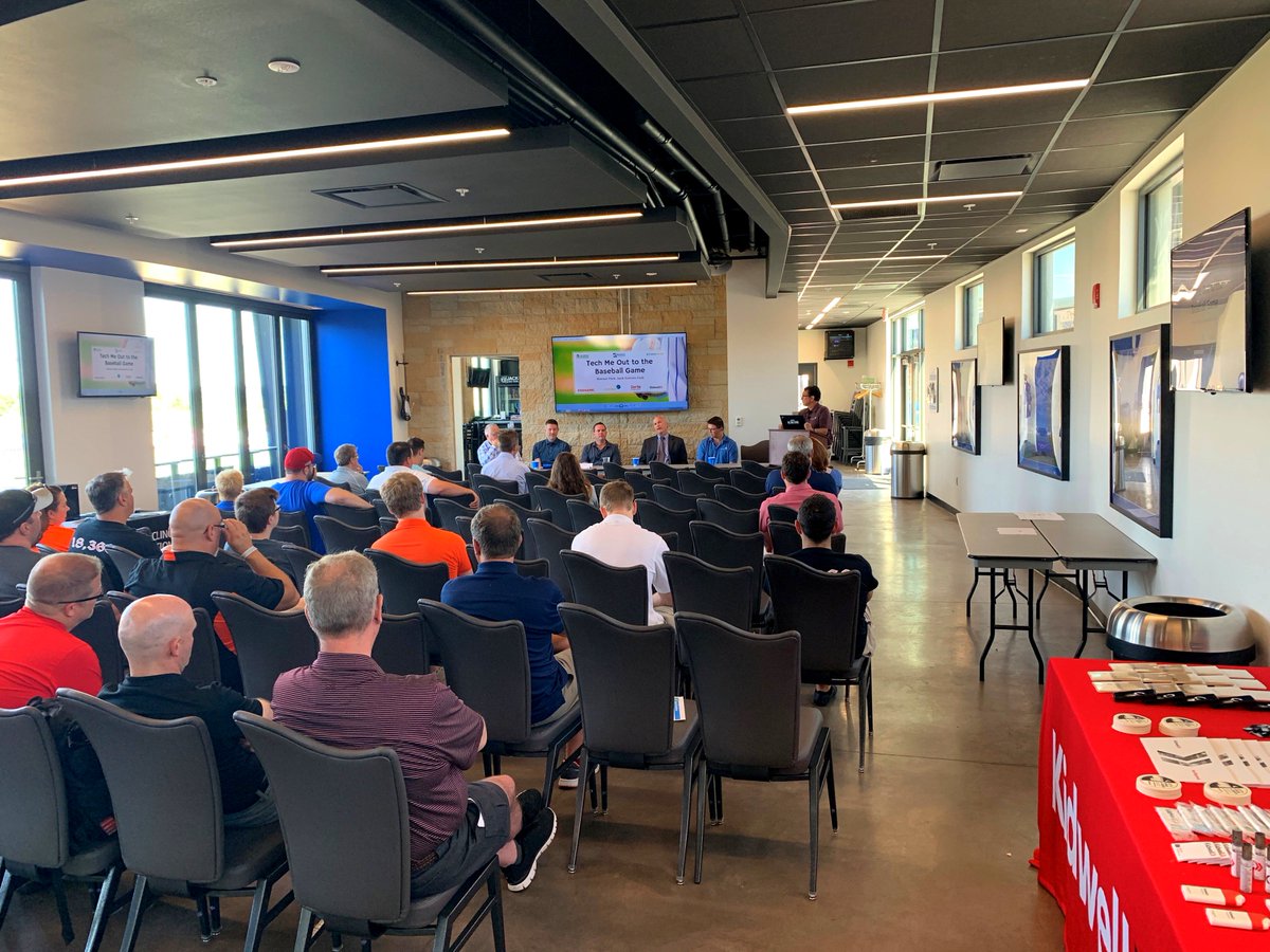 Lightedge's tweet photo. LightEdge is having a great day at the Omaha Tech Me Out to the Baseball Game day with the Omaha Storm Chasers. What better venue than a baseball field to enjoy technology panelist? #OmahaTech #TechMeOut⚾☀️ https://t.co/AiA9oJoqoF