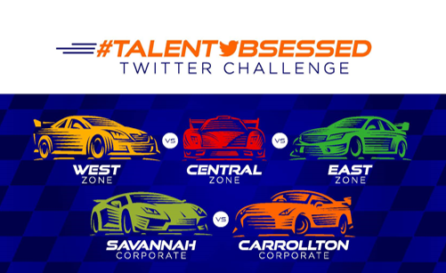 Congratulations to our Central stores in Alabama, Missouri, Tennessee, Nevada, Utah, and Chicago as well as the Savannah corporate office for winning the #TalentObsessed Twitter Challenge! Thank you to everyone who participated- together we dominated Twitter for #TMXNHD19!