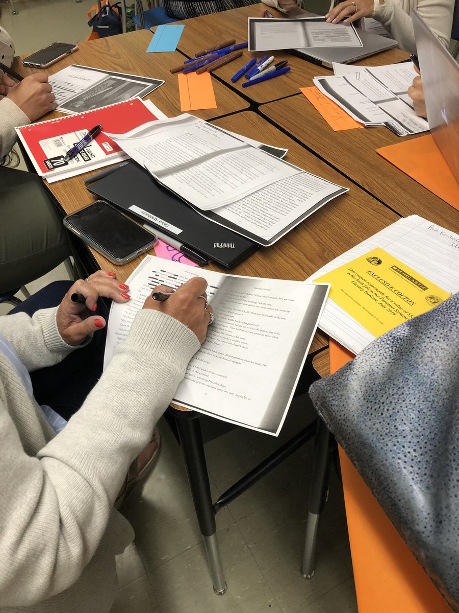 PamKou's tweet image. Thrilled to e spending the week with these hardworking, creative educators! Tinkering, collaborating, &amp;amp; trying on day 1!  #PARSUM19 #wordstudythatsticks