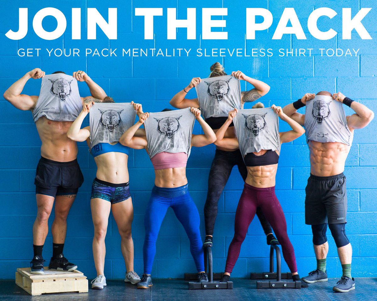 Did you miss your chance to order your BE THE WOLF or WOLFPACK shirt? Email me at cfmentality@Gmail.com to place your last chance order!