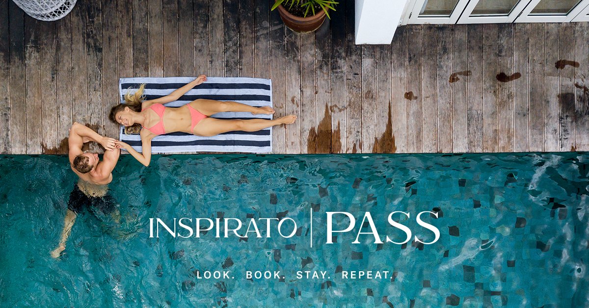 inspirato's tweet photo. Introducing Inspirato Pass, the world’s first luxury travel subscription. Enjoy endless travel with no nightly rates, taxes, or fees. To become one of the world’s first passholders, visit https://t.co/2khy58Bj3M. https://t.co/Lwbji1dD2p