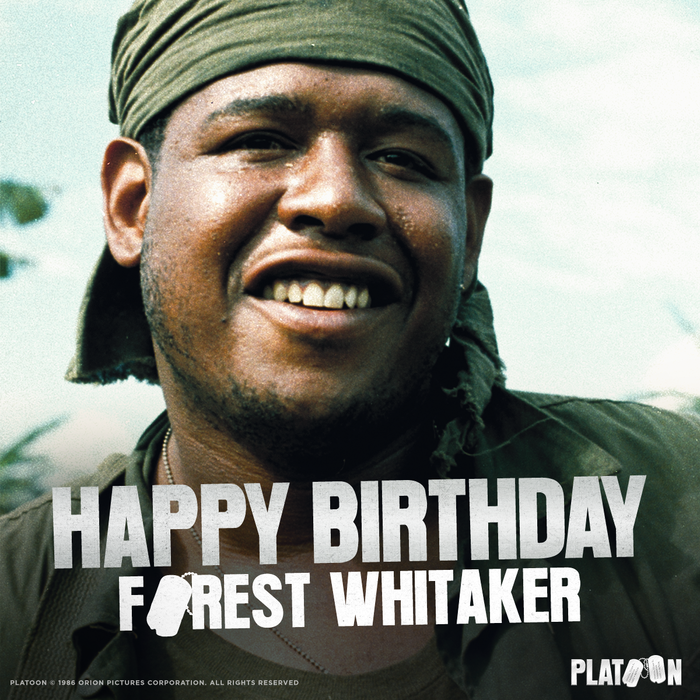 Happy Birthday to the iconic Forest Whitaker! 